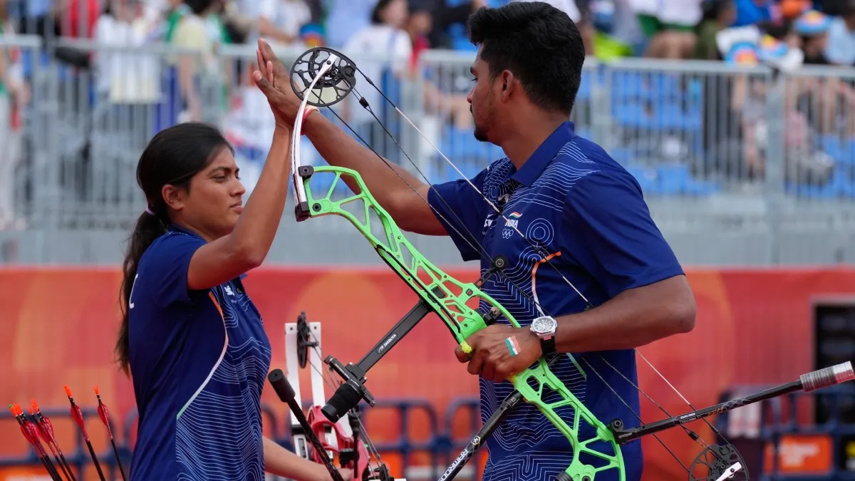 चिकिता-साहिल की जोड़ी ने रचा इतिहास, कंपाउंड मिक्स्ड टीम में जीता गोल्ड; ओलंपिक कोटा भी किया हासिल