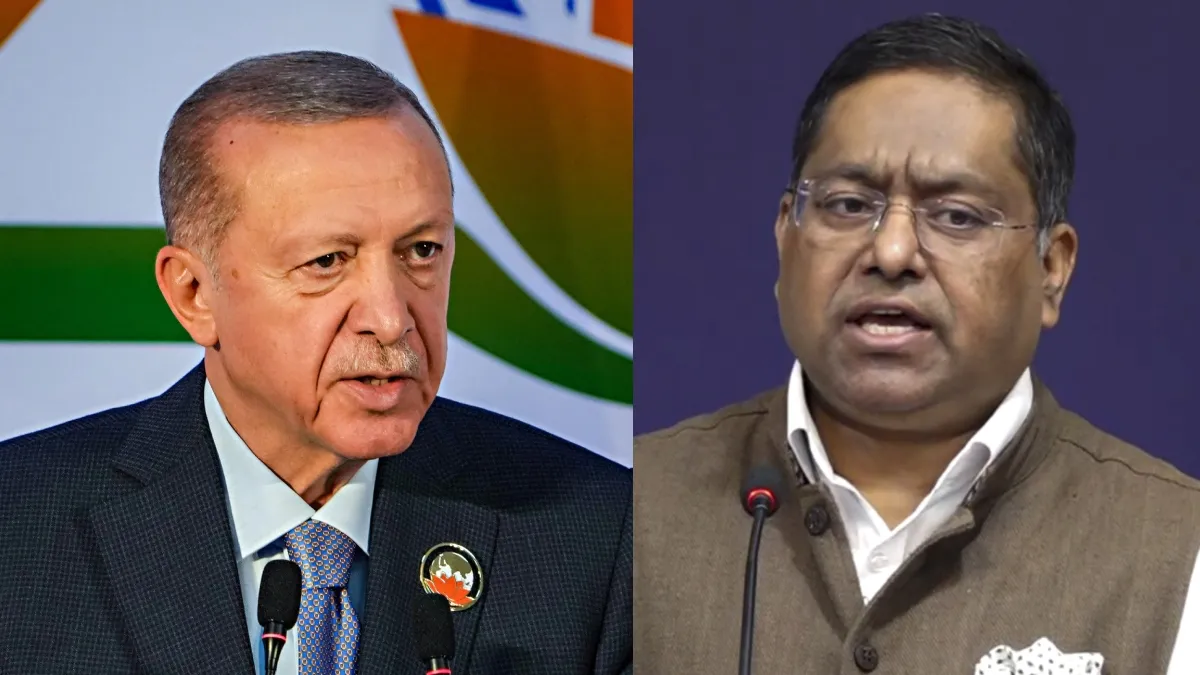 भारत का तुर्की के राष्ट्रपति एर्दोगन को दो टूक जवाब, कहा- कश्मीर मुद्दे पर किसी बाहरी पक्ष का कोई अधिकार क्षेत्र नहीं